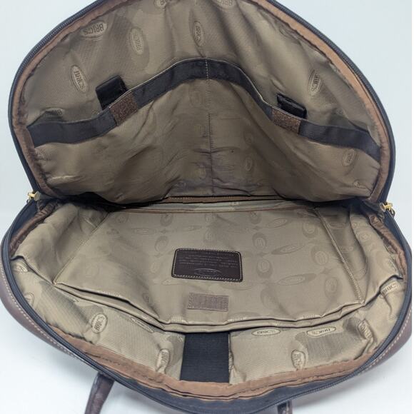 Bric's Leather Top Handle Messenger Bag Brown - Picture 8 of 16